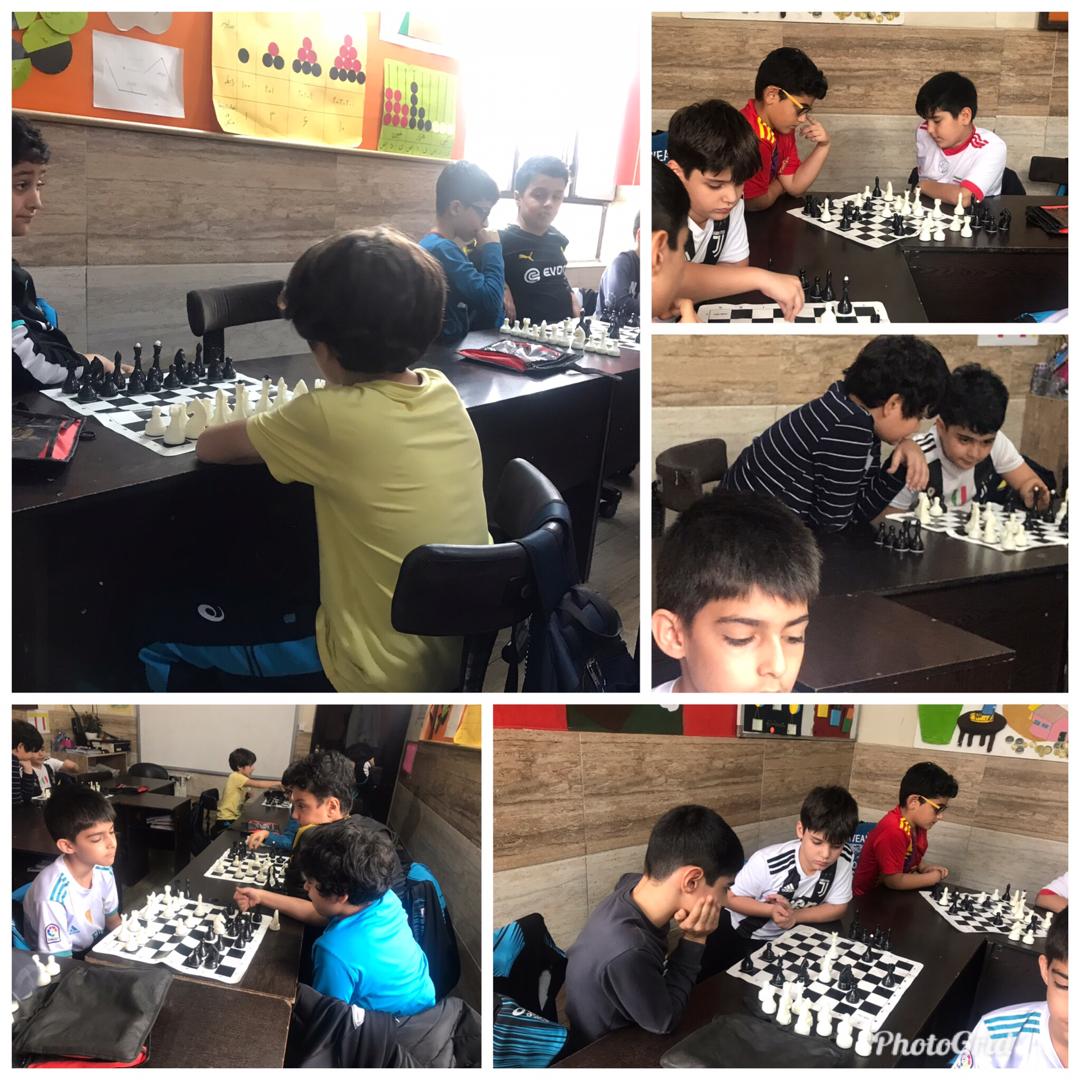 کلاس شطرنج چهارم آسمان